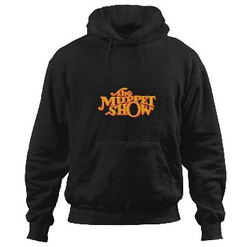Discover Disney The Muppets  The Muppet Show Logo Orange Hoodies