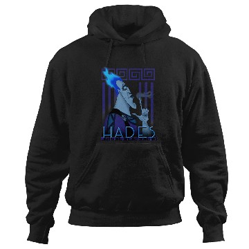 Discover Disney Hercules Hades Geometric Portrait Graphic Hoodies