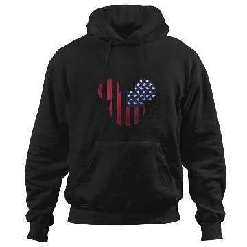 Discover Disney Mickey Mouse Americana Ears Shape Hoodies