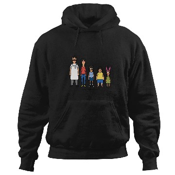 Discover Bob'S Burgers 8 Bit Hoodies
