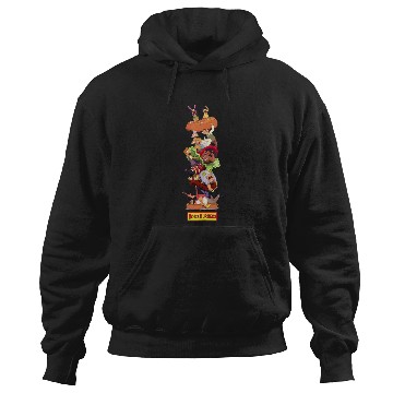 Discover Bob's Burgers Group Shot Burger Stack Hoodies