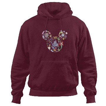 Discover Disney Magic Kingdom Hoodies, Disney Characters Hoodies