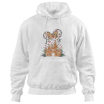 Discover Disney Gingerbread Castle Hoodies, Christmas Castle Hoodies