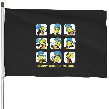 Discover Disney Jiminy Cricket Moods House Flags