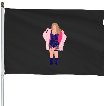 Discover TaylorSwift Eras Tour Midnights Outfit art Active House Flags