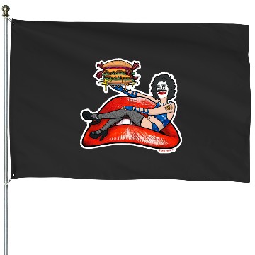 Discover Dr. Frankenburger Bobs Burgers Rocky Horror Parody House Flags