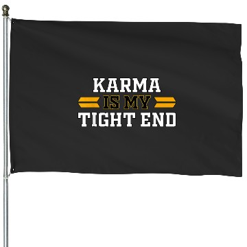 Discover Karma is My Tight End , Karma Is My Tight End Vintage Unisex , Tayl0r Swift Travis Kelce S House Flags