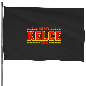 Discover In My Kelce Era Tayl0r Swift Travis Kelce House Flags