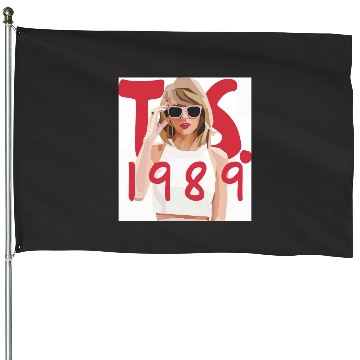 Discover taylorr Swift 1989 Graphic House Flags