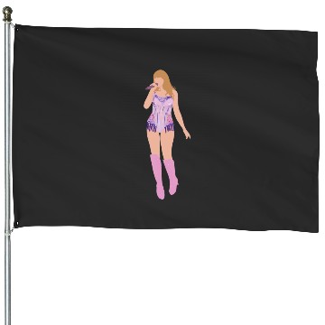 Discover Eras tour lover Active House Flags