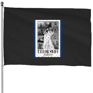 Discover Swift Folklore Eras Tour Poster Active House Flags