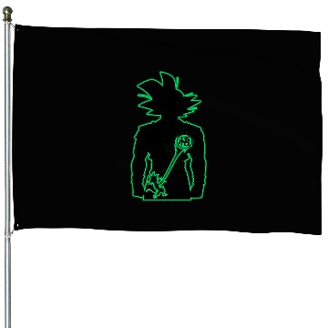 Discover DBZ Son Goku House Flags