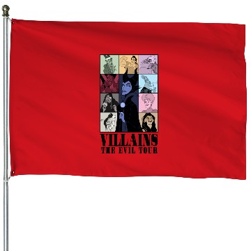 Discover Villains Eras Tour House Flags