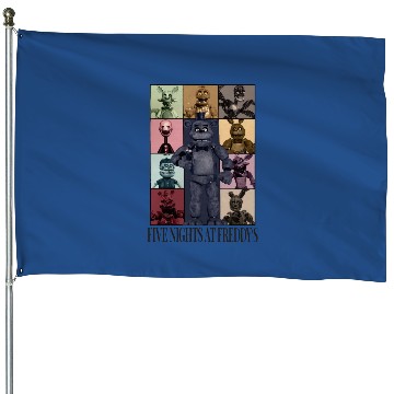 Discover Five Nights At Freddys Eras Tour House Flags