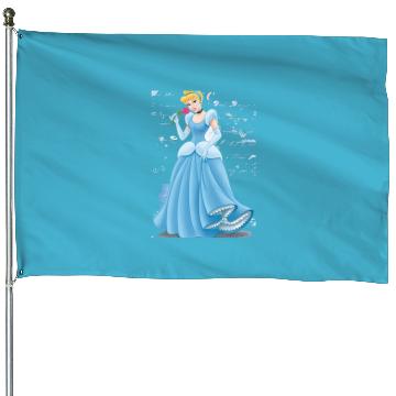 Discover Disney Cinde House Flags