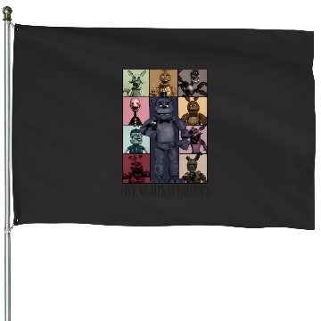 Discover 7 Five Nights At Freddys Eras Tour House Flags