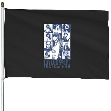 Discover Eras Tour Blue House Flags