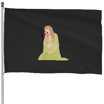 Discover Folklore Eras Tour 1112 House Flags