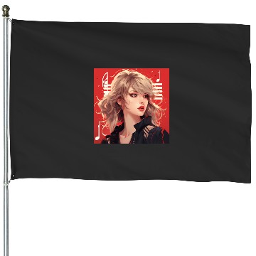 Discover Eras Tour Vintagee 1838 House Flags