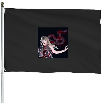 Discover Reputation Taylorr Swift Poly Portrait 2422 House Flags