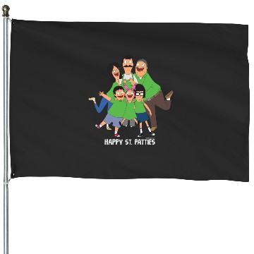 Discover Bob's Burgers Happy St. Patties St. Patrick's Day House Flags