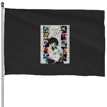 Discover swift eras tour print Long House Flags
