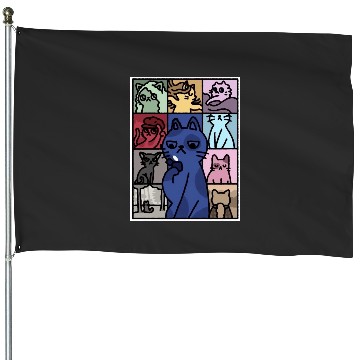 Discover Cat Eras Tour House Flags