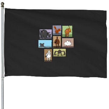 Discover Butts Butts Butts Bob's Burgers House Flags