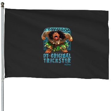Discover Disney Moana Maui Ot Original Trickster Big Ches House Flags