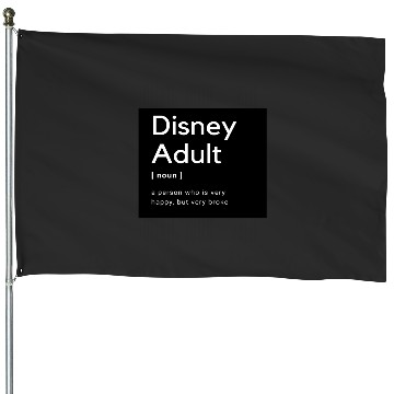 Discover Disney Adulte classique House Flags