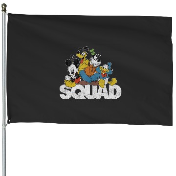 Discover Disney Mickey Mouse Squad House Flags