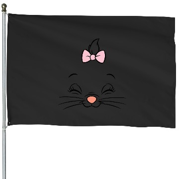 Discover DisneyThe Aristocat Marie Face House Flags