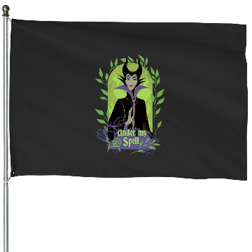 Discover Disney Villains Sleeping Beauty Maleficent Under My Spell House Flags