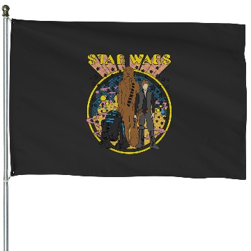 Discover Star Warss Vintages Psych Rebels Disney House Flags