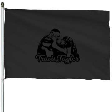 Discover Travis Kelce And Taylorr Swift (1) House Flags