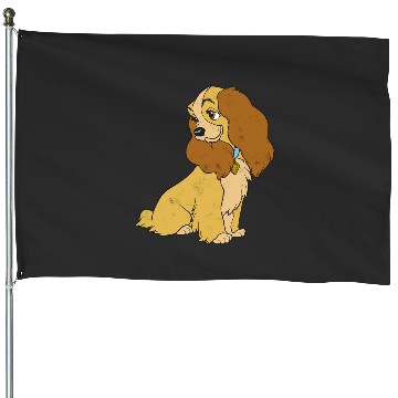 Discover Disney Lady And The Tramp Lady Simple Portrait Swea House Flags