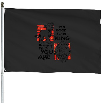 Discover Disney The Lion King Live Action Simba Mufasa Quotes House Flags