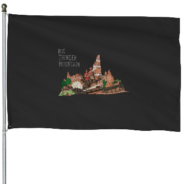 Discover Disneyland Paris Big Thunder Mountain House Flags