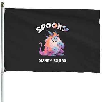 Discover Spooky Disney Suad Essential House Flags