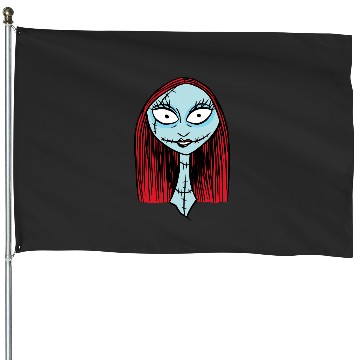 Discover Disney The Nightmare Before Christmas Sally Big Face House Flags