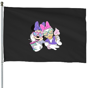 Discover Disney - Minnie Mouse and Daisy House Flags