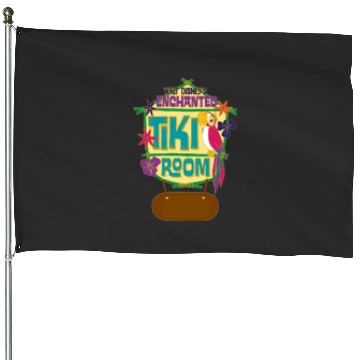 Discover Walt Disneys Enchanted Tiki Room House Flags