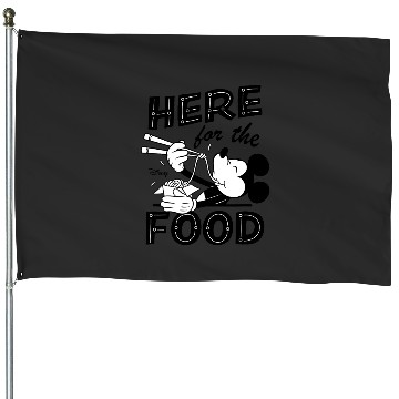 Discover Disney - Mickey Here for the Food House Flags