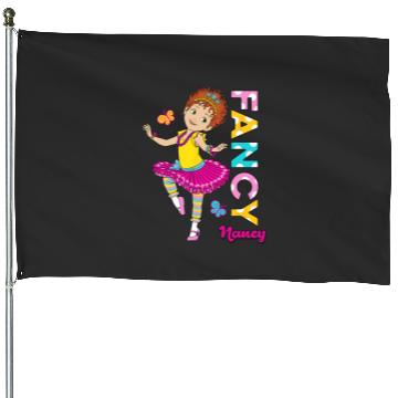Discover Disney Fancy Nancy Dancing with Nancy House Flags