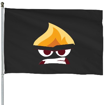 Discover Angry Face Funny Disney Inside Out House Flags