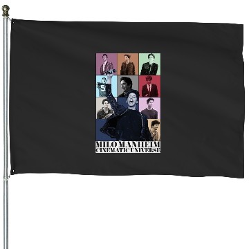 Discover Milo Manheim Cinematic Universe Eras tour style House Flags
