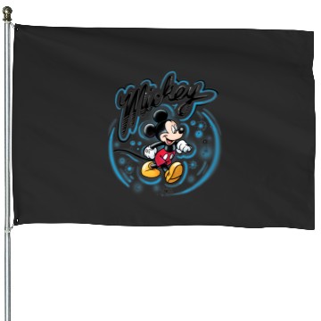 Discover Disney Mickey Mouse Airbrush House Flags