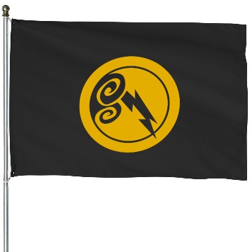 Discover Disney Herculess Zeus Lightning Bolt House Flags