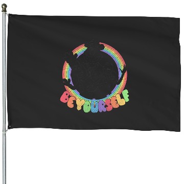 Discover Disney The Muppets Be Yourself Rainbow House Flags