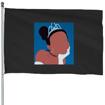 Discover Disney Princess Tiana Edit House Flags